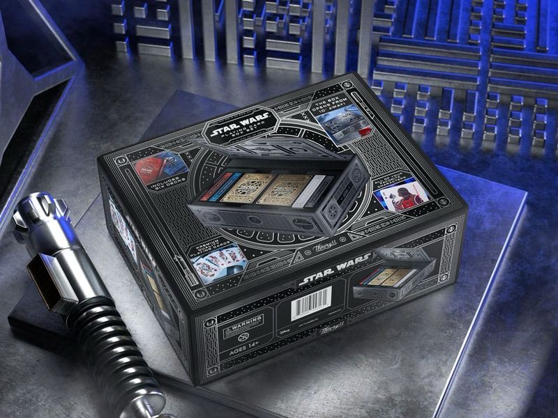 PRE ORDER PREPAYMENT €10,00 Star Wars Playing Cards The Force Box Set (6 Decks)