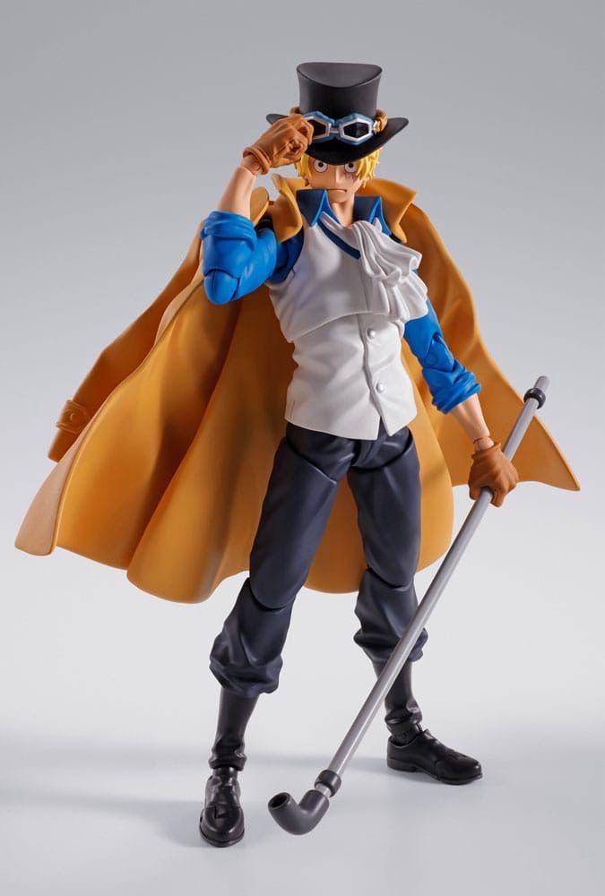 PRE ORDER PREPAYMENT €15,00 One Pieve S.H.Figuarts Sabo Revolutionary Army Chief of Staff Ver. 16cm