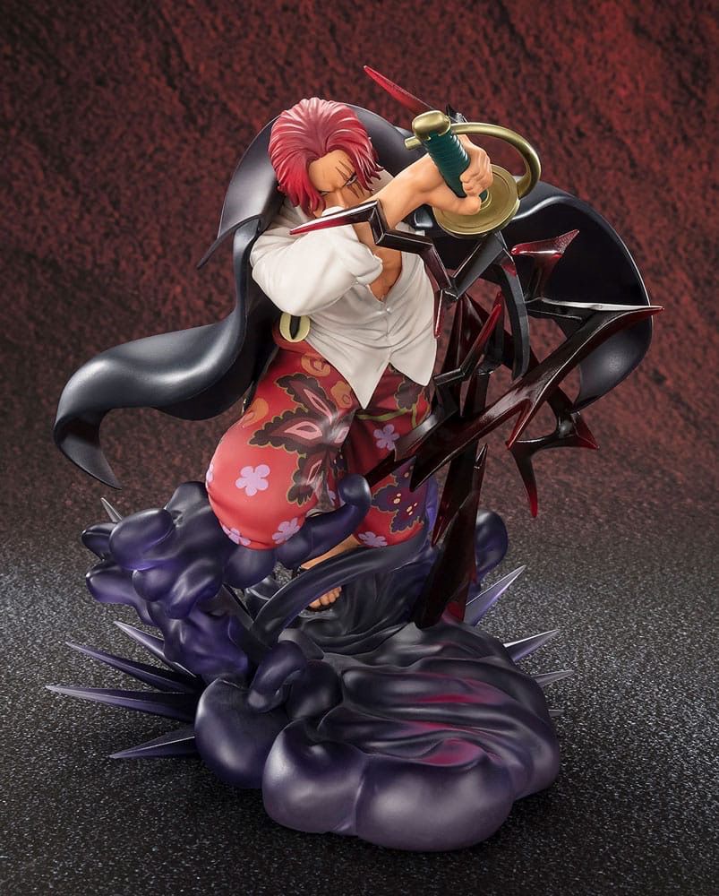 PRE ORDER PREPAYMENT €25,00 One Piece Figuarts ZERO PVS Statue Shanks Divine Departure 20cm