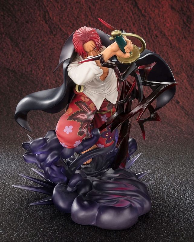 PRE ORDER PREPAYMENT €25,00 One Piece Figuarts ZERO PVS Statue Shanks Divine Departure 20cm