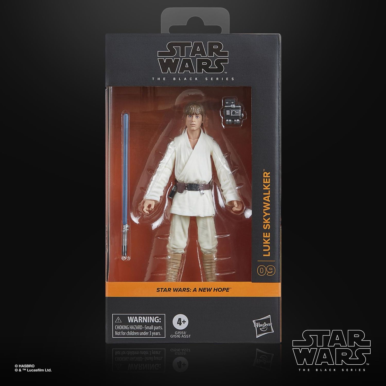 Star Wars The 6” Black Series #09 Luke Skywalker (ANH)