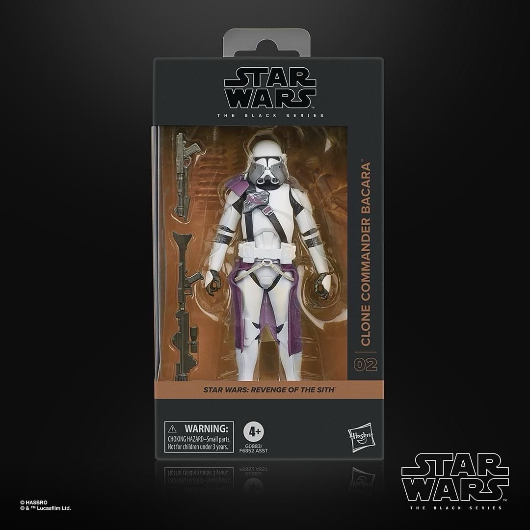 Star Wars The 6” Black Series #02 Clone Commando Bacara (Revenge of the Sith)