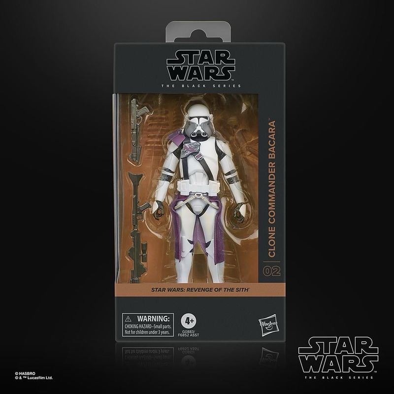 Star Wars The 6” Black Series #02 Clone Commando Bacara (Revenge of the Sith)