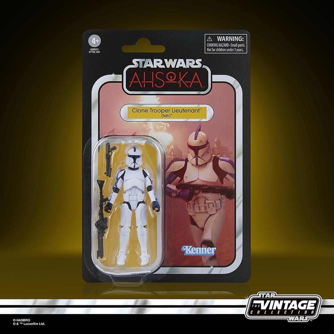 Star Wars The 3’75” Vintage Collection VC348 Clone Trooper Lieutenant (Teth) (Ahsoka)