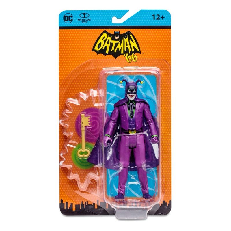 DC Retro Action Figure The Joker Comic (Batman 66) 15cm