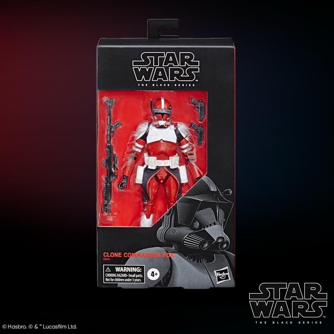 Star Wars The 6” Black Series Exclusive - Clone Commander Fox