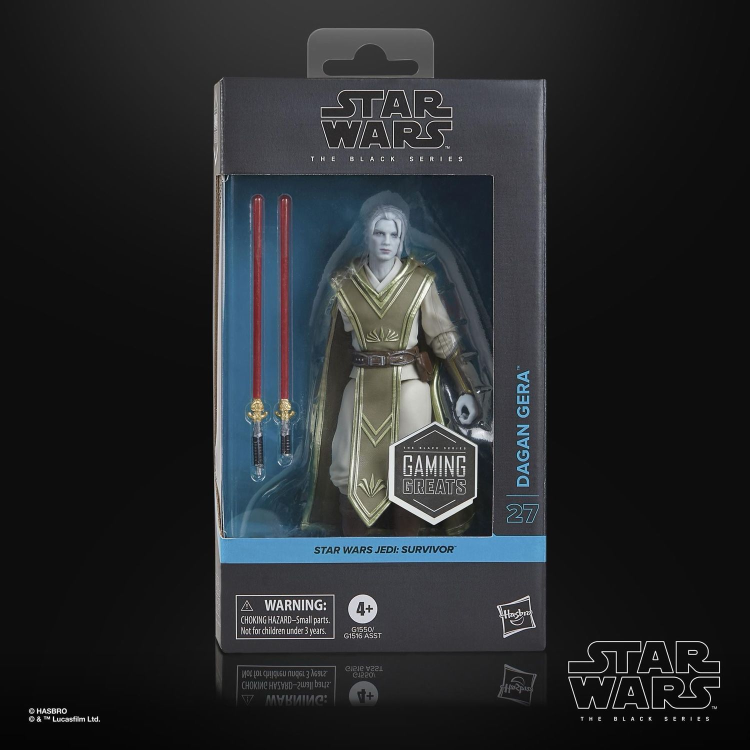 Star Wars The 6” Black Series #27 Dagan Gera (Gaming Greats)