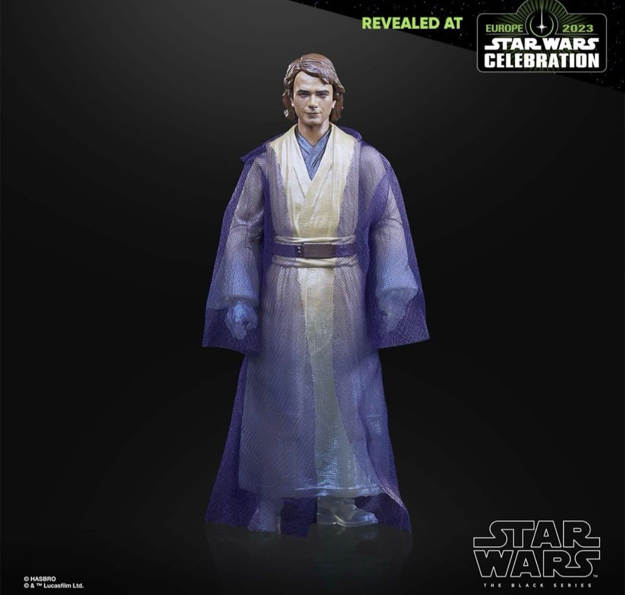 Star Wars The 6” Black Series Anakin Skywalker (Force Spirits) 40th Anniversary ROTJ 15 cm
