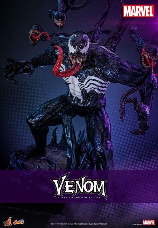 PRE ORDER PREPAYMENT €50,00 Hot Toys Marvel Comic Masterpiece 1/6 scale Venom 39 cm