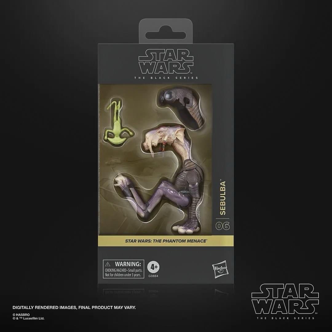 Star Wars The 6” Black Series #06 Sebulba (The Phantom Menace)