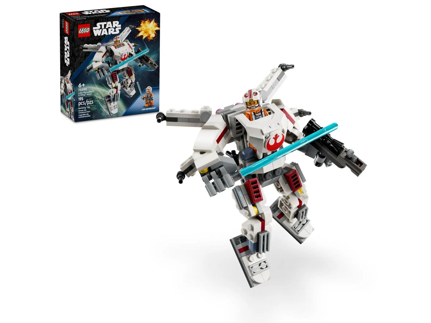 Star Wars LEGO 75390 Luke Skywalker X-Wing Mecha