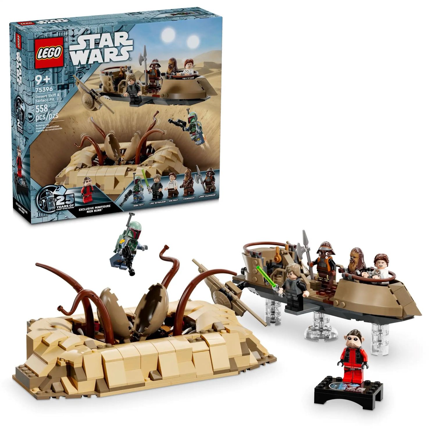 Star Wars LEGO 75396 Desert Skiff & Sarlacc Pit