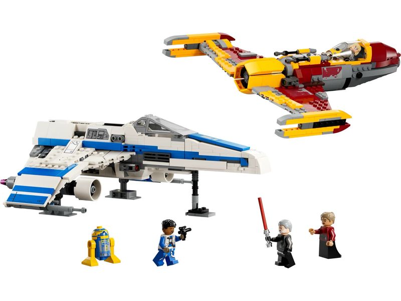 Star Wars LEGO 75364 New Republic E-Wing Fighter vs Shin Hati’s Starfighter