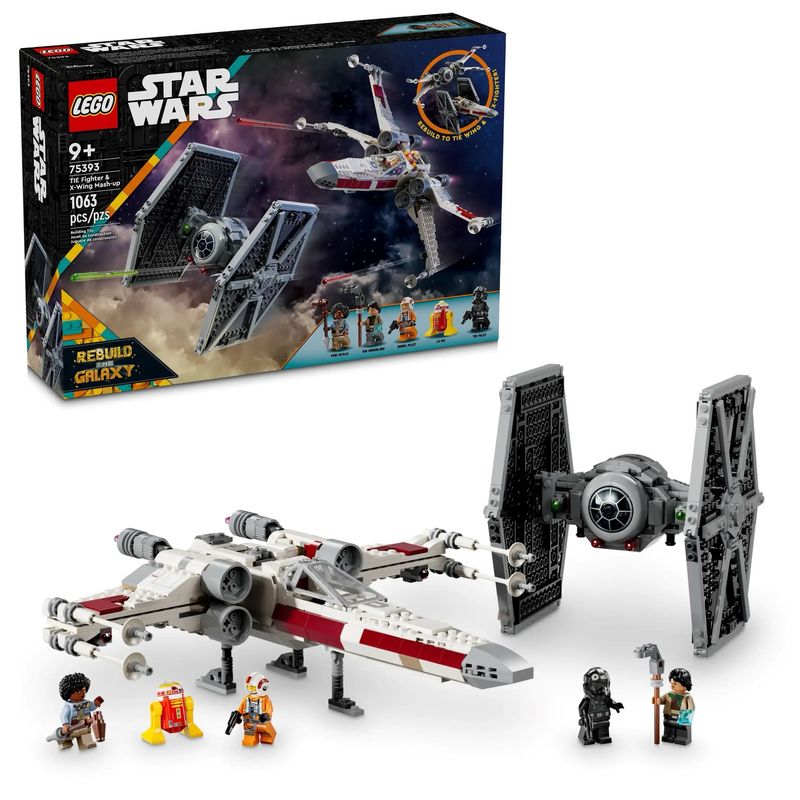 Star Wars LEGO 75393 Tie Fighter & X-Wing Mash Up