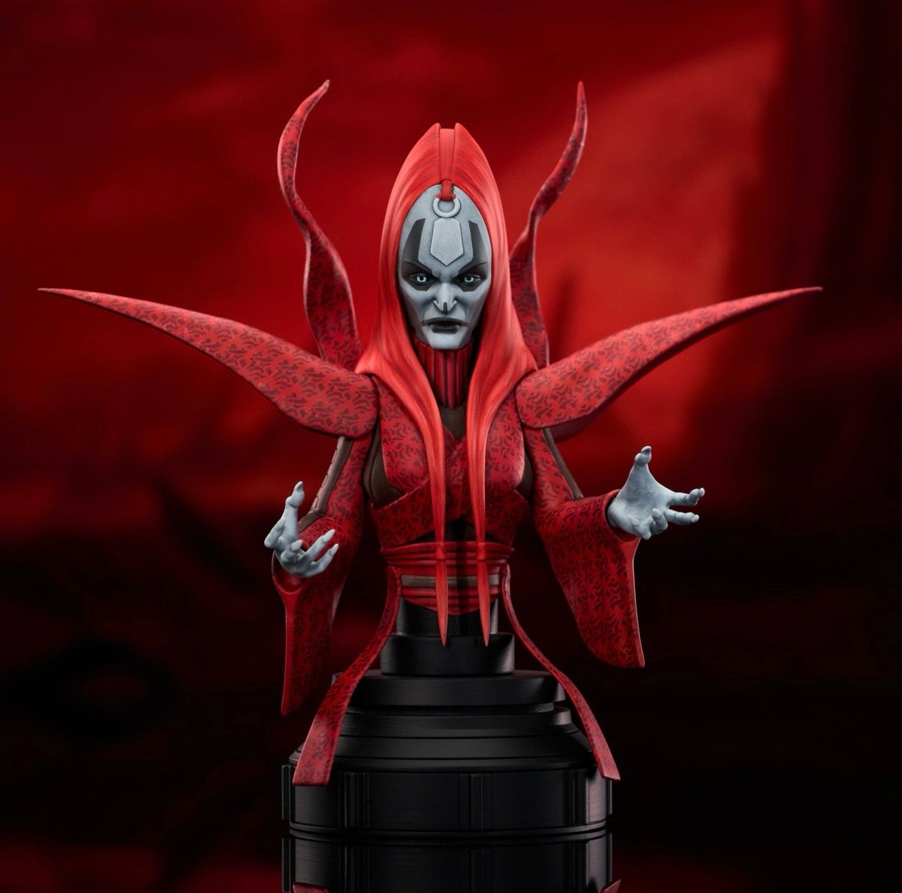 PRE ORDER PREPAYMENT €25,00 Star Wars: The Clone Wars Bust 1/7 Mother Talzin 15 cm Gentle Giant