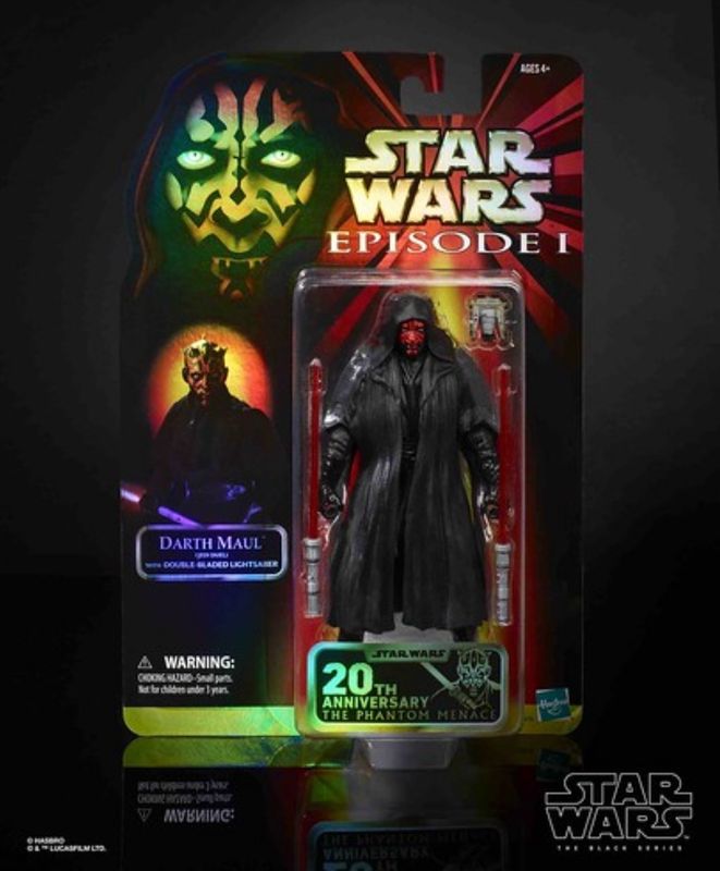 Star Wars The 6” Black Series 20th Anniversary The Phantom Menace - Darth Maul