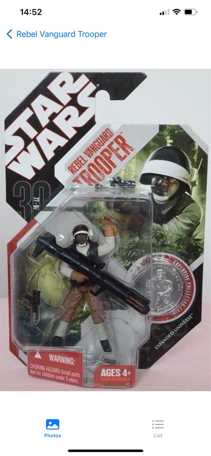 Star Wars The 30th Anniversary 07-53 Rebel Vanguard Trooper