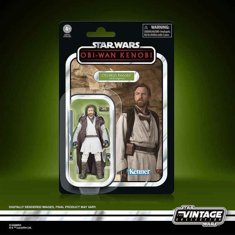 PRE ORDER PREPAYMENT €3,00 Star Wars The 3’75” Vintage Collection VC357 Obi-Wan Kenobi (Jedi Legend)