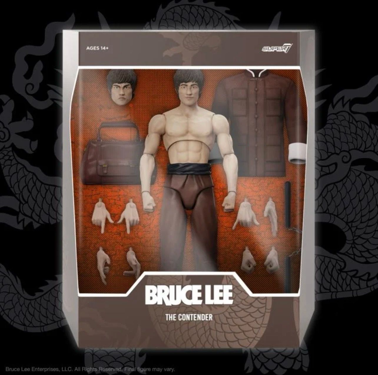 Bruce Lee Ultimates - Super7 - The Contender Bruce Lee Ultimates - Super7 - The Contender