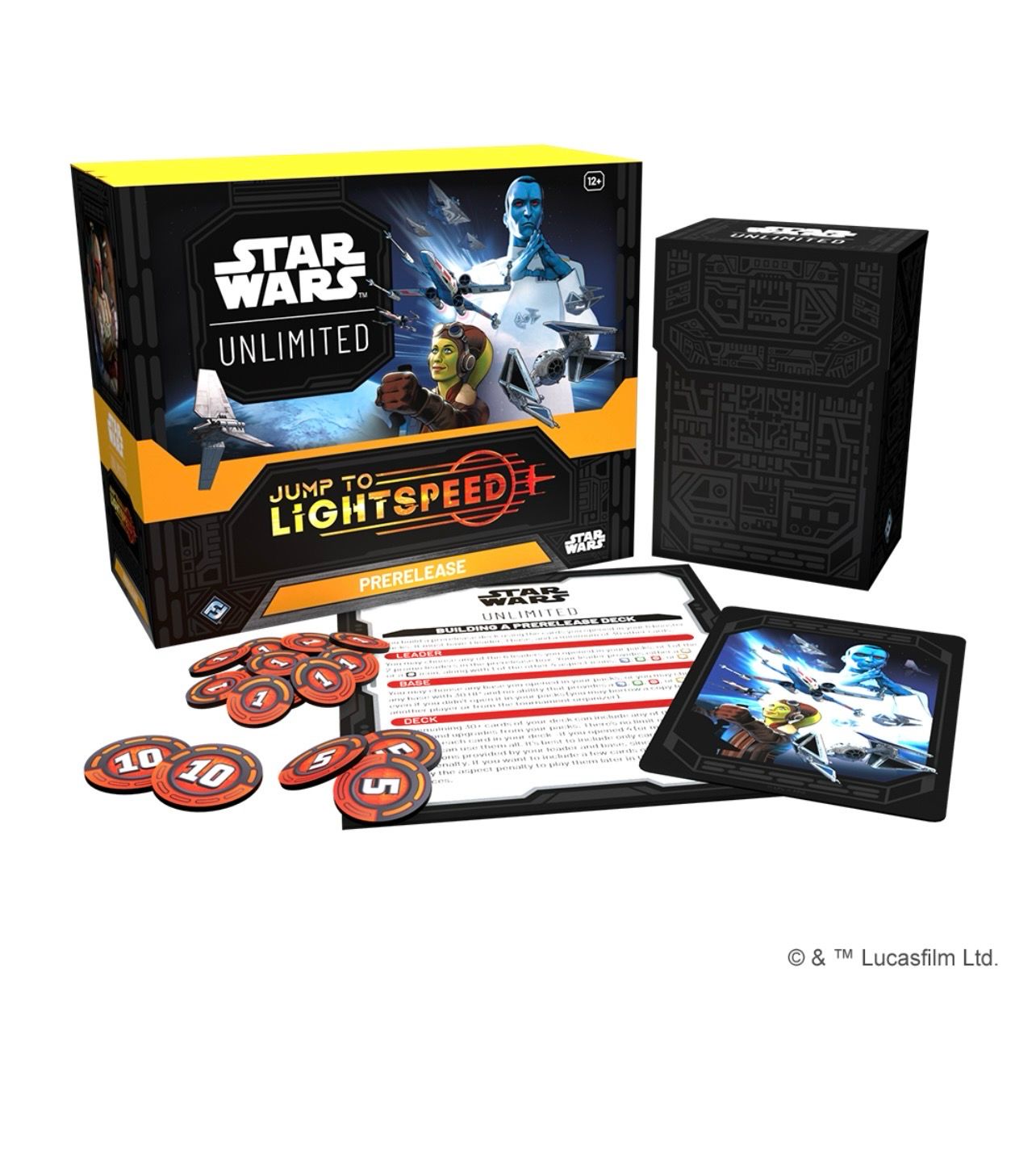 PRE ORDER PREPAYMENT €3,00 FFG Star Wars: Unlimited - Jump to Lightspeed Prerelease Box EN