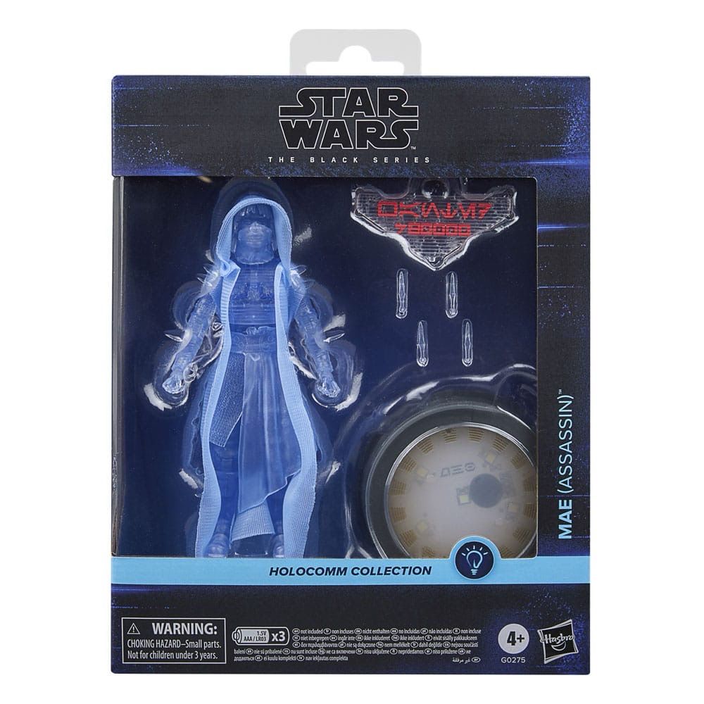 Star Wars The 6” Black Series Holocomm Collection - Mae (Assassin) 15 cm