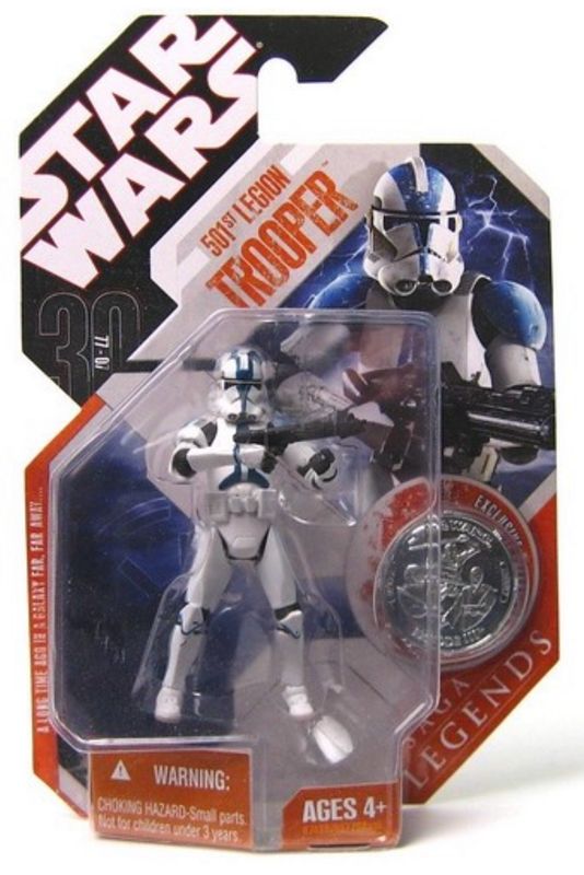Star Wars The 30th Anniversary 3’75” Saga Legends - 501st Legion Trooper