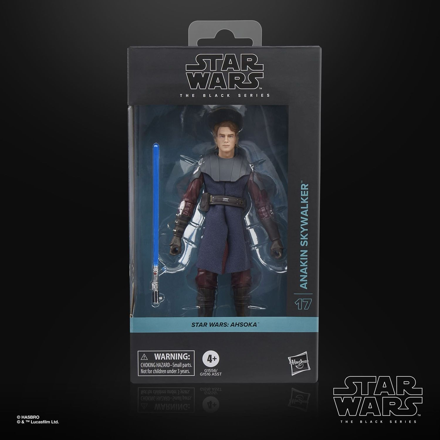 PRE ORDER PREPAYMENT €3,00 Star Wars The 6” Black Series #17 Anakin Skywalker (Ahsoka) 15 cm