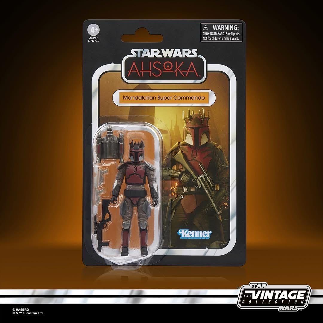 PRE ORDER PREPAYMENT €3,00 Star Wars The 3’75” Vintage Collection VC353 Mandalorian Super Commando (Ahsoka)