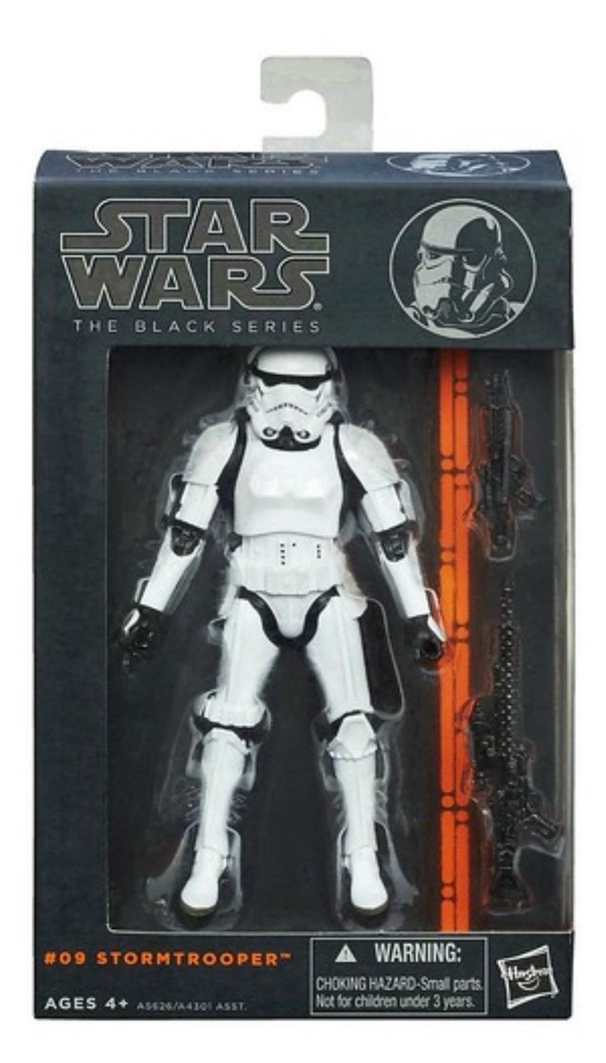 Star Wars The 6” Black Series #09 Stormtrooper (Orange Line)