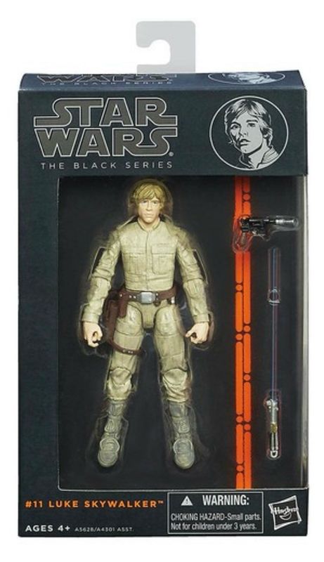 Star Wars The 6” Black Series #11 Luke Skywalker (Bespin) Orange Line