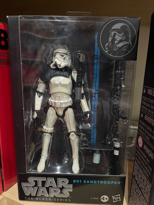 Star Wars The 6” Black Series #01 Sandtrooper (Blue Line)