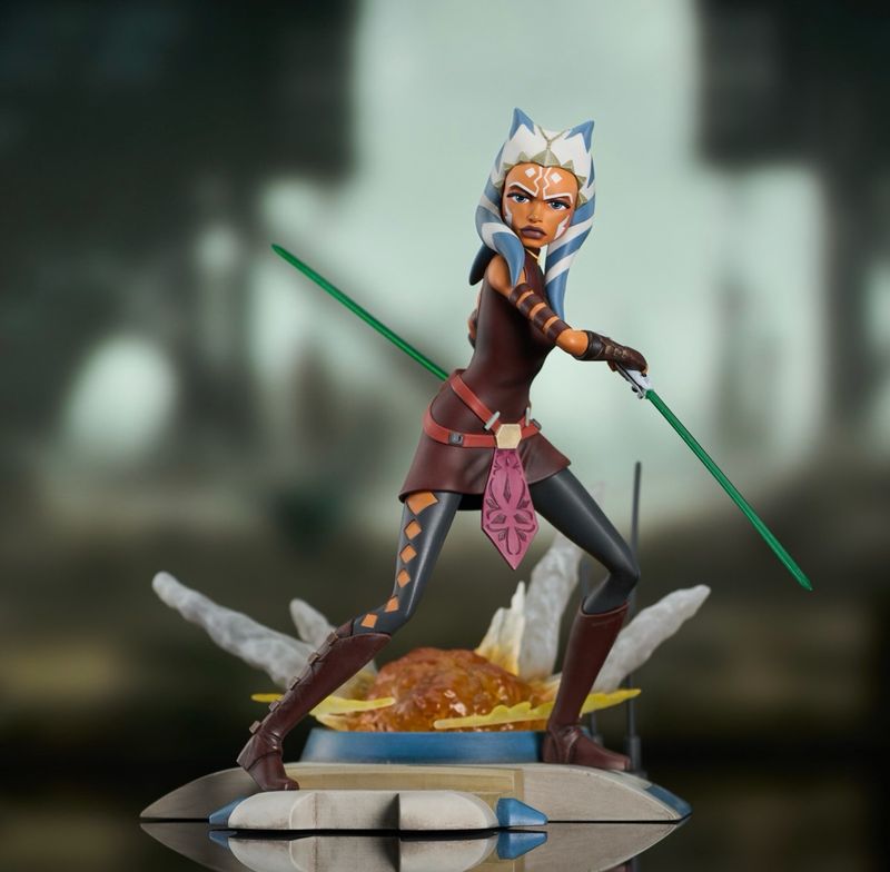PRE ORDER PREPAYMENT €25,00 Star Wars: The Clone Wars Gallery PVC Statue Ahsoka Tano (Gentle Giant)