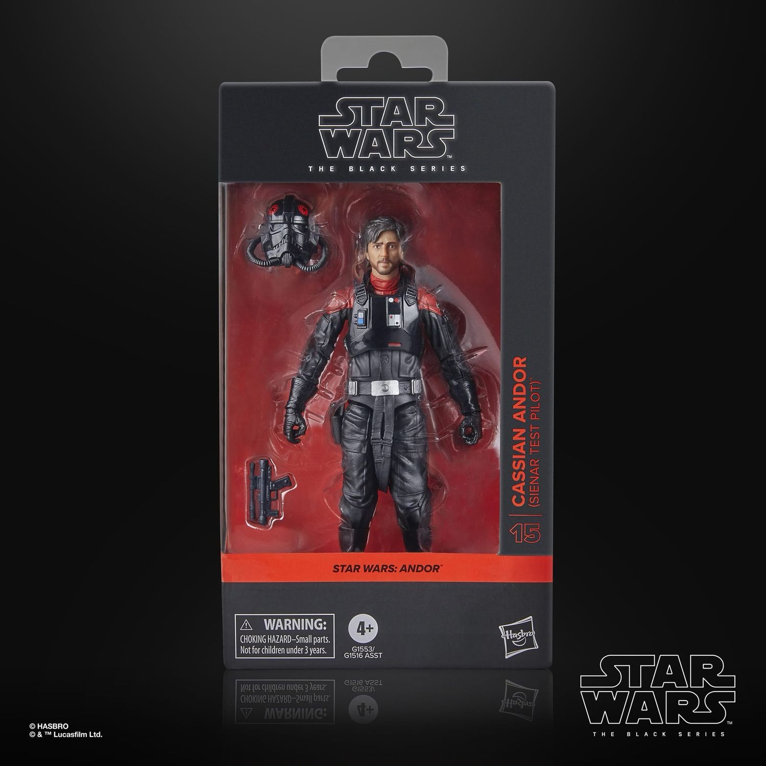 Star Wars The 6” Black Series #15 Cassian Andor (Sienar Test Pilot - Andor Season 2)