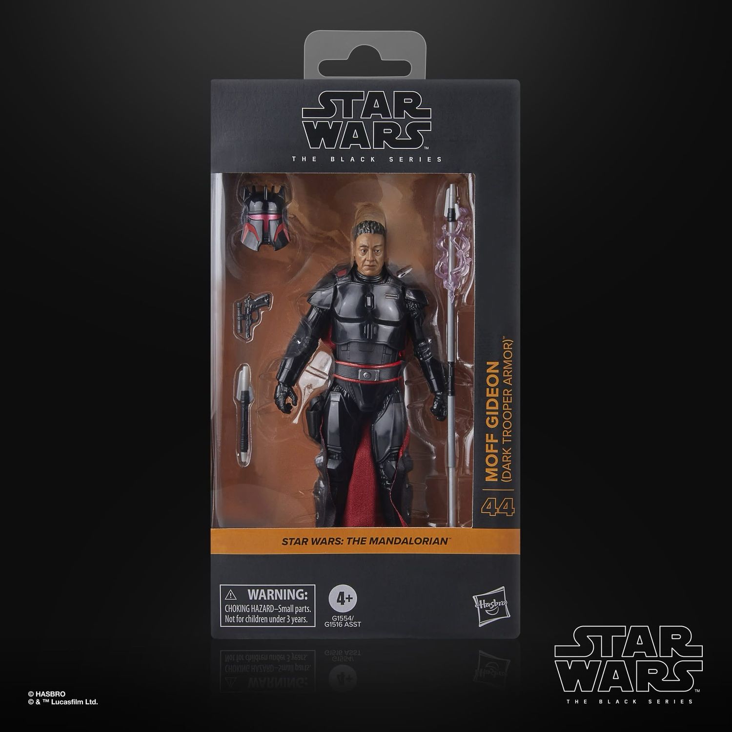 Star Wars The 6” Black Series #44 Moff Gideon (Dark Trooper Armor)