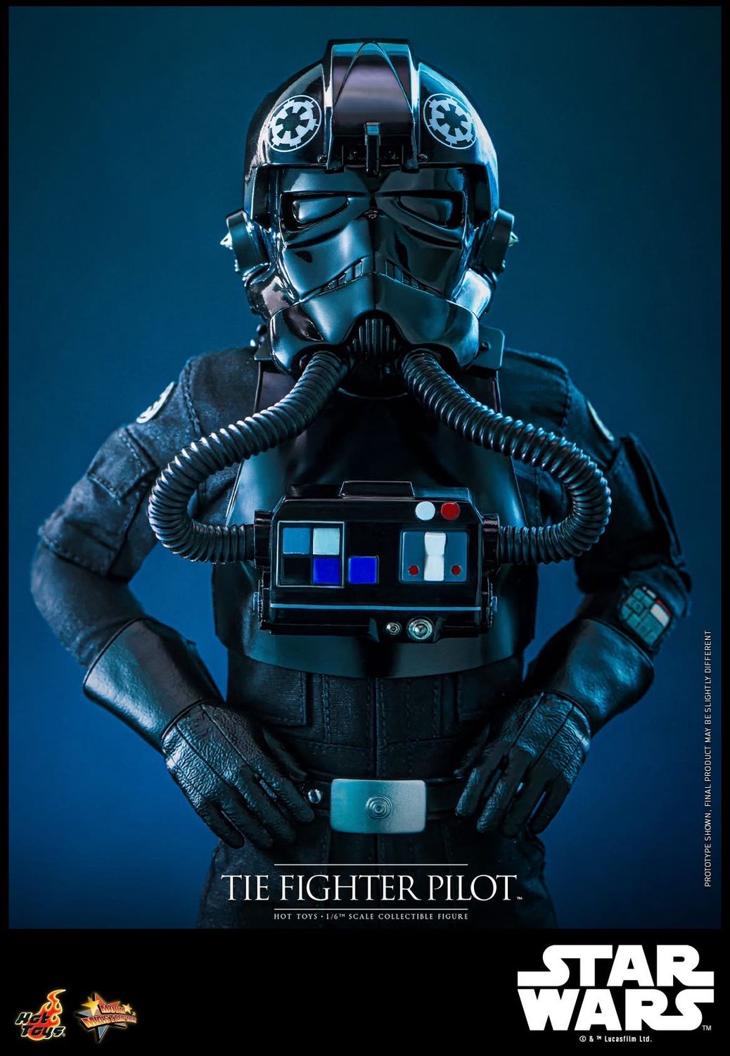 PRE ORDER PREPAYMENT €50,00 Star Wars Movie Masterpiece Action Figure 1/6 scale Tie Fighter Pilot 30 cm Hot Toys