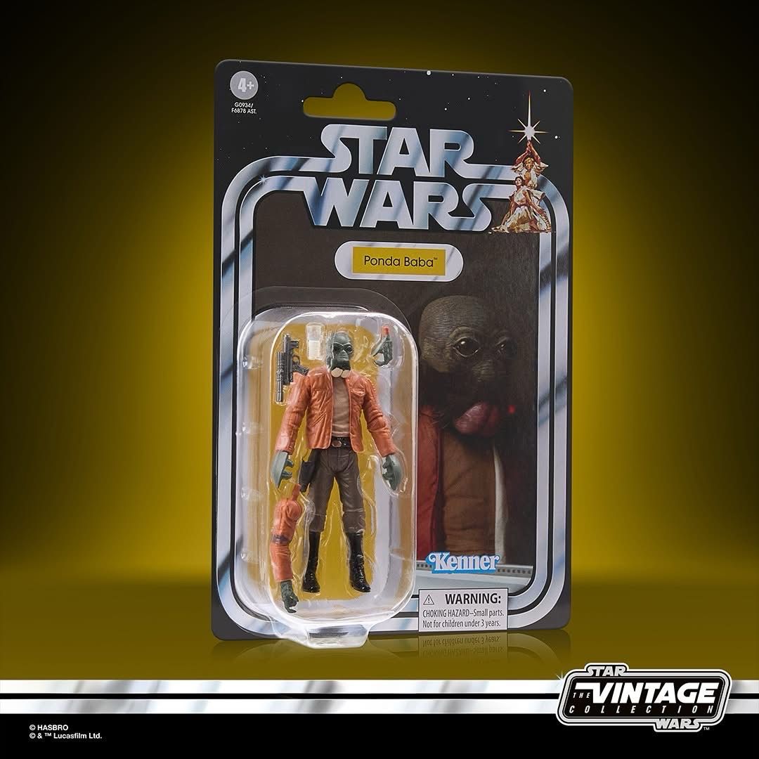 PRE ORDER PREPAYMENT €3,00 Star Wars The 3’75” Vintage Collection #70 Ponda Baba (Star Wars)