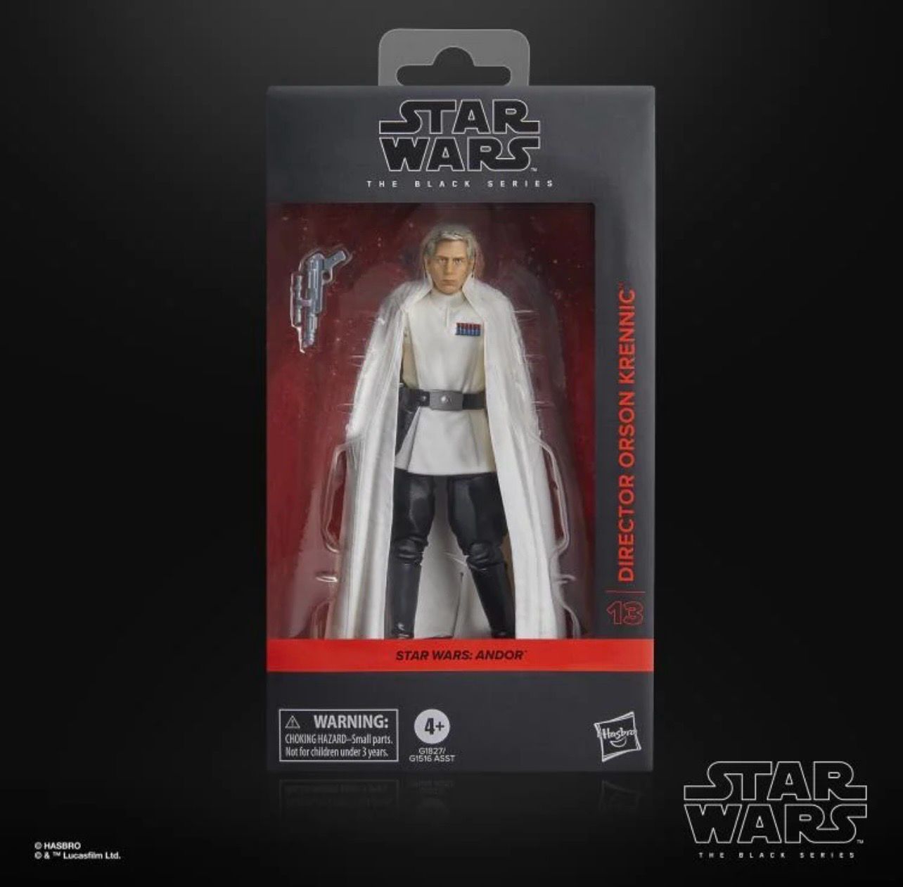 PRE ORDER PREPAYMENT €3,00 Star Wars The 6” Black Series #13 Director Orson Krennic (Andor)