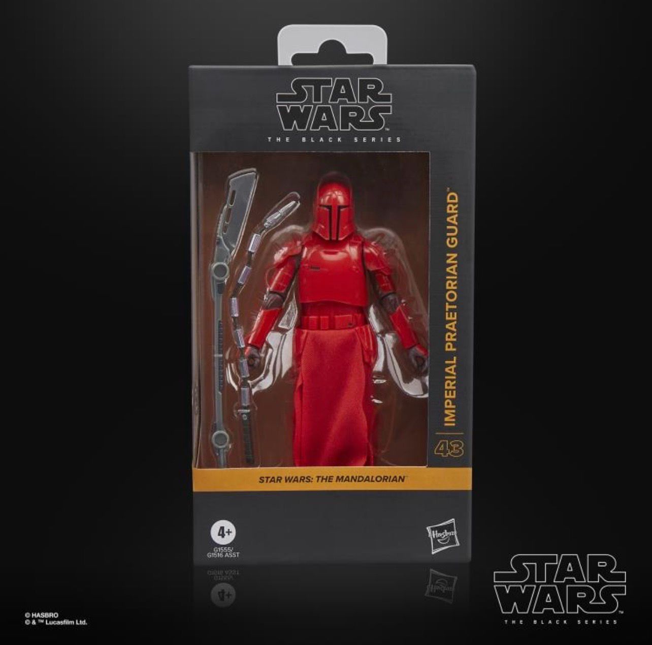 Star Wars The 6” Black Series #43 Imperial Praetorian Guard (The Mandalorian)
