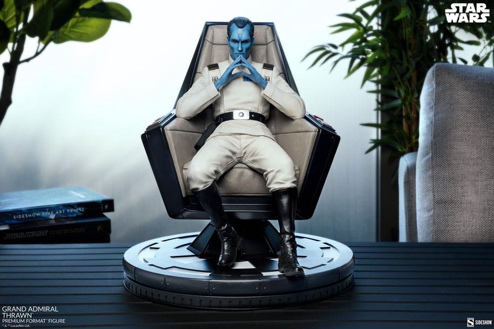 PRE ORDER PREPAYMENT €200,00 Star Wars Premium Format Grand Admiral Thrawn 43 cm (Sideshow Collectibles)