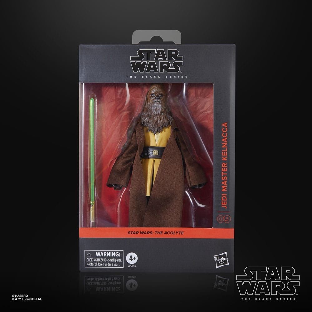 Star Wars The 6” Black Series #09 Jedi Master Kelnacca (The Acolyte)