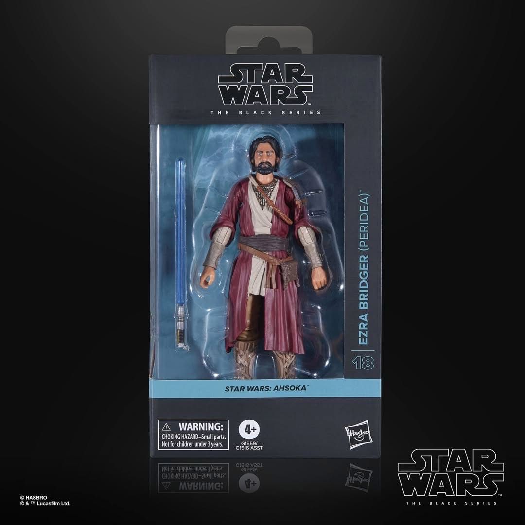 PRE ORDER PREPAYMENT €3,00 Star Wars The 6” Black Series #18 Ezra Bridger - Peridea (Ahsoka)