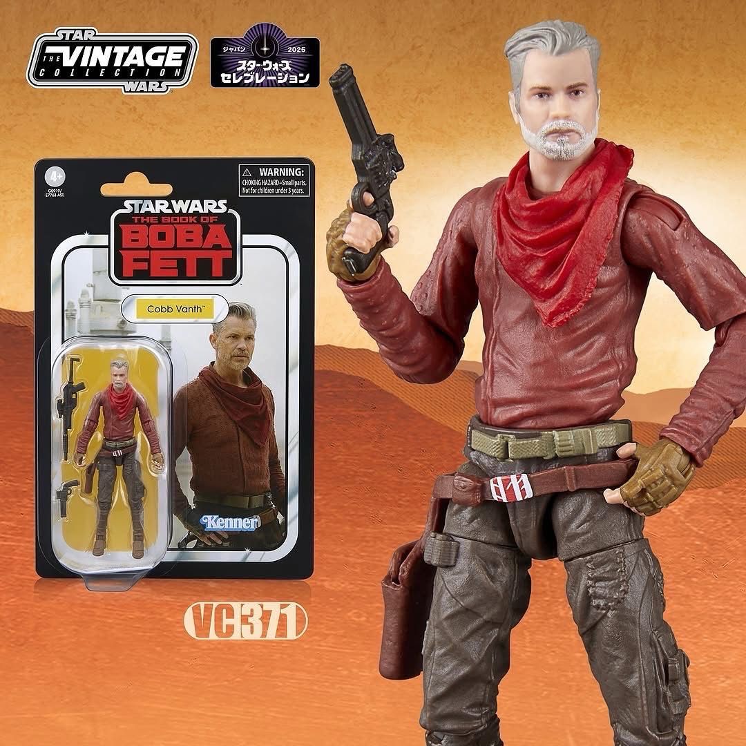 PRE ORDER PREPAYMENT €3,00 Star Wars The 3’75” Vintage Collection VC371 Cobb Vanth (The Mandalorian)