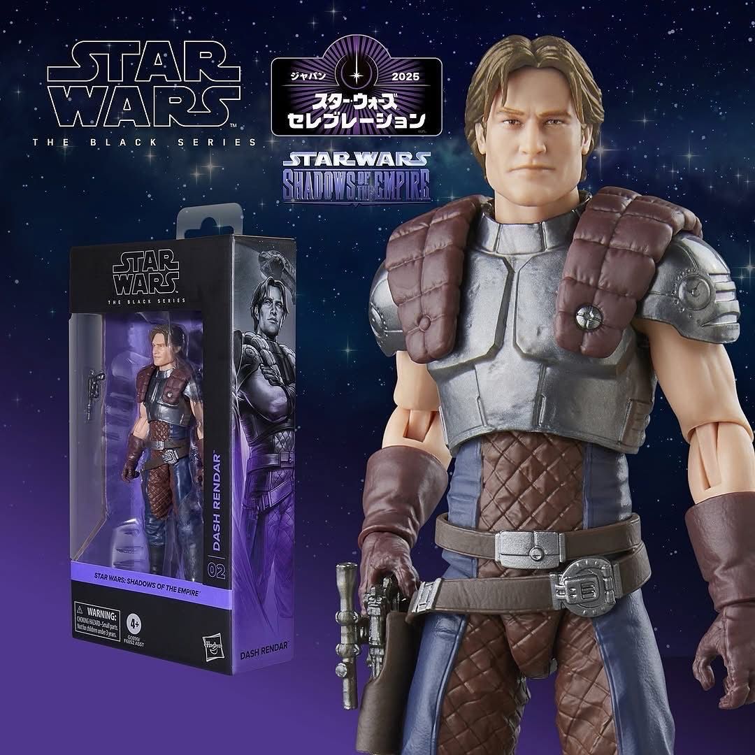 PRE ORDER PREPAYMENT €3,00 Star Wars The 6” Black Series #02 Dash Rendar (Shadows of the Empire)