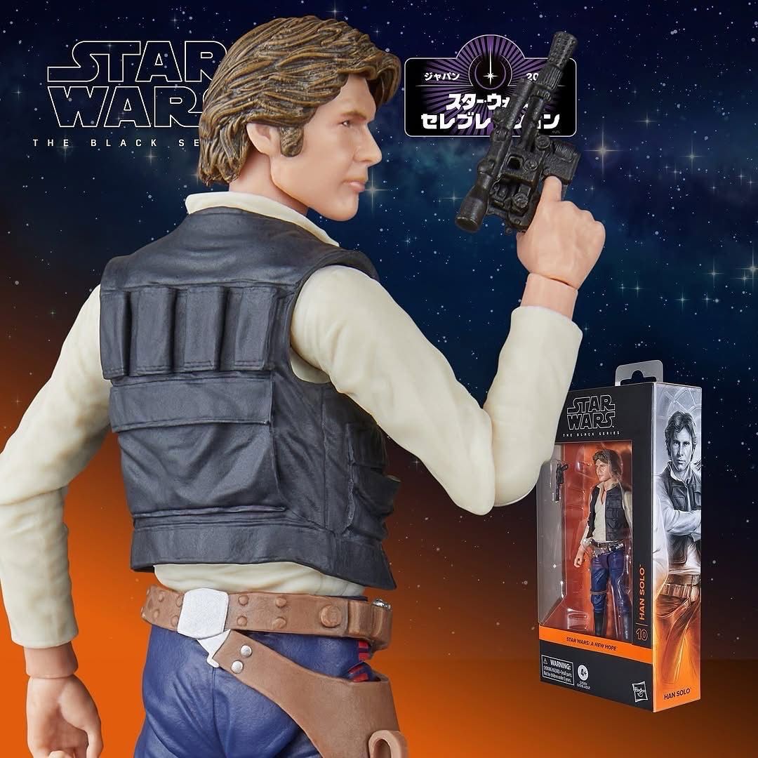 Star Wars The 6” Black Series #10 Han Solo (A New Hope)