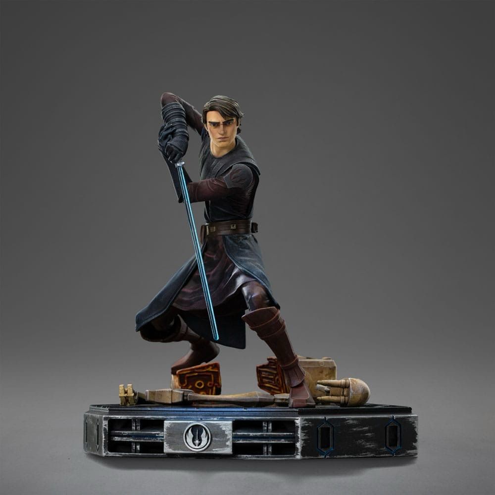 PRE ORDER PREPAYMENT €35,00 Star Wars Iron Studios Anakin Skywalker (The Clone Wars) 1:10 scale 19 cm