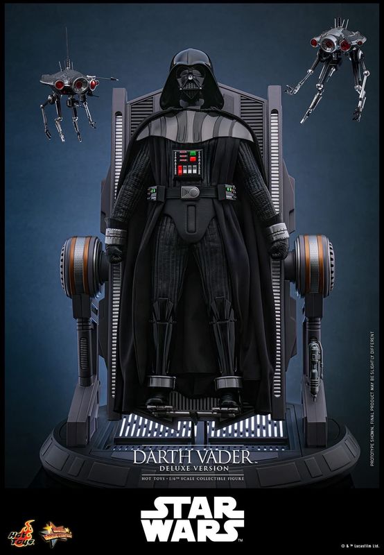 PRE ORDER PREPAYMENT €100,00 Star Wars Hot Toys Episode III Movie Masterpiece Darth Vader (Deluxe Version)