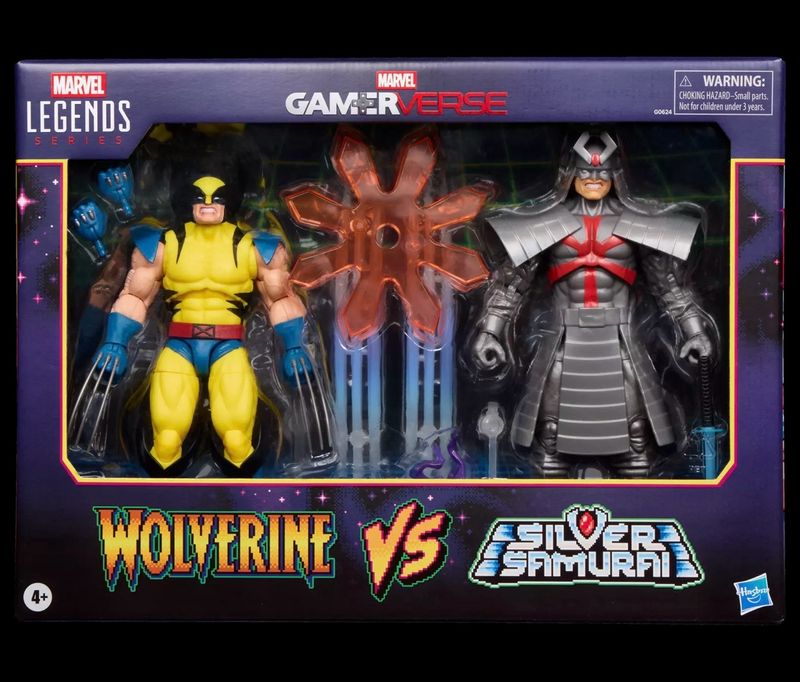 PRE ORDER PREPAYMENT €10,00 Marvel Legends Gameforce 2-pack Wolverine vs. Silver Samurai 15 cm
