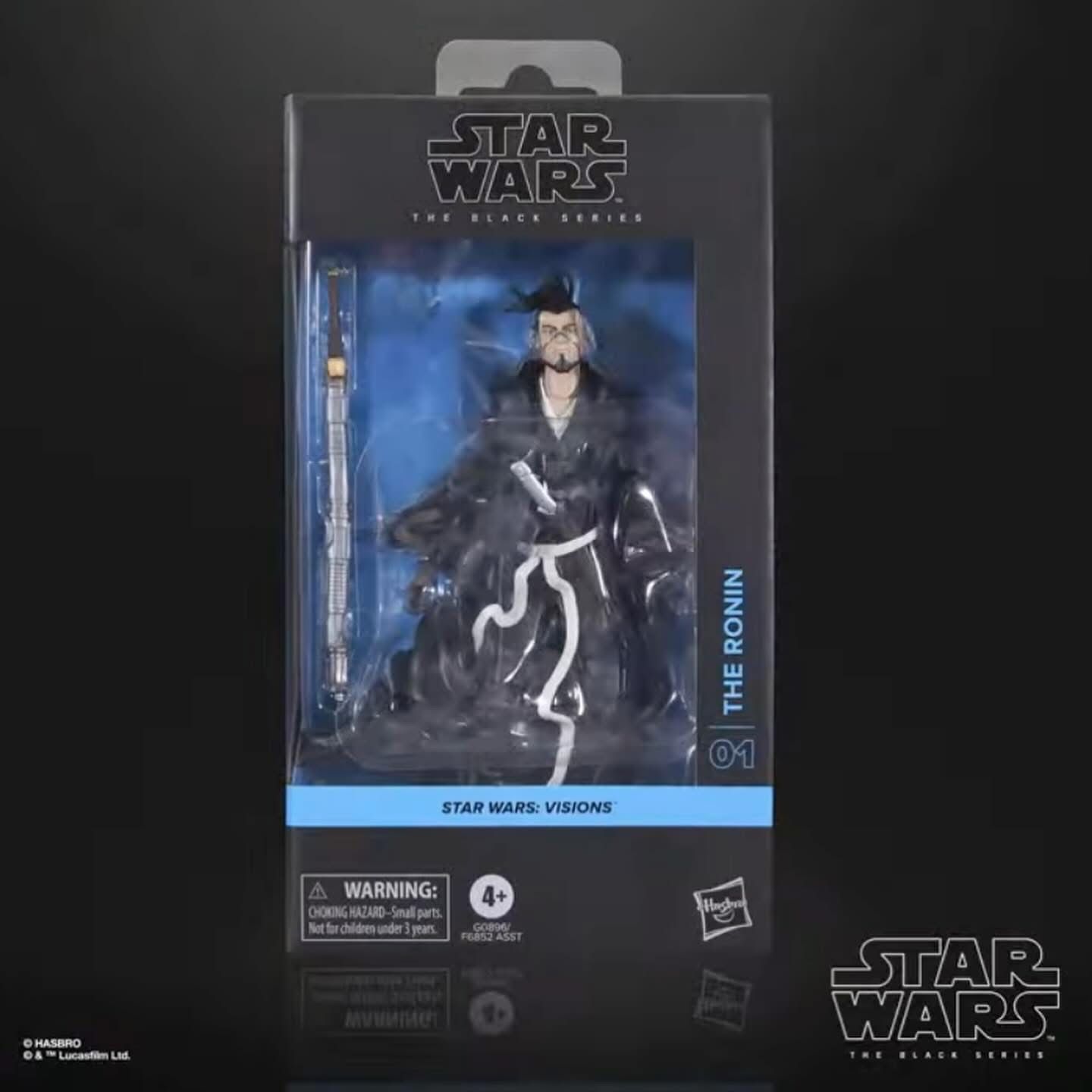 PRE ORDER PREPAYMENT €3,00 Star Wars The 6” Black Series #01 The Ronin (Visions)