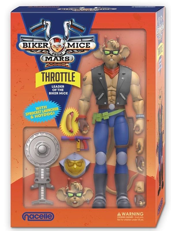 Biker Mice from Mars - Throttle 18 cm