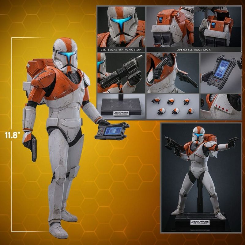 PRE ORDER PREPAYMENT €50,00 Star Wars Hot Toys Exclusive Clone Commando Boss (The Clone Wars) 30cm